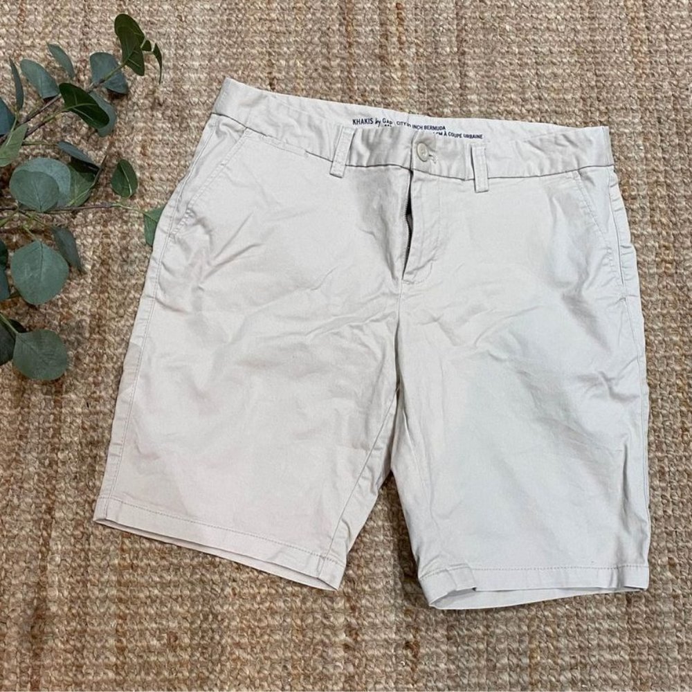 Bermuda City 10 inch Khaki's by Gap